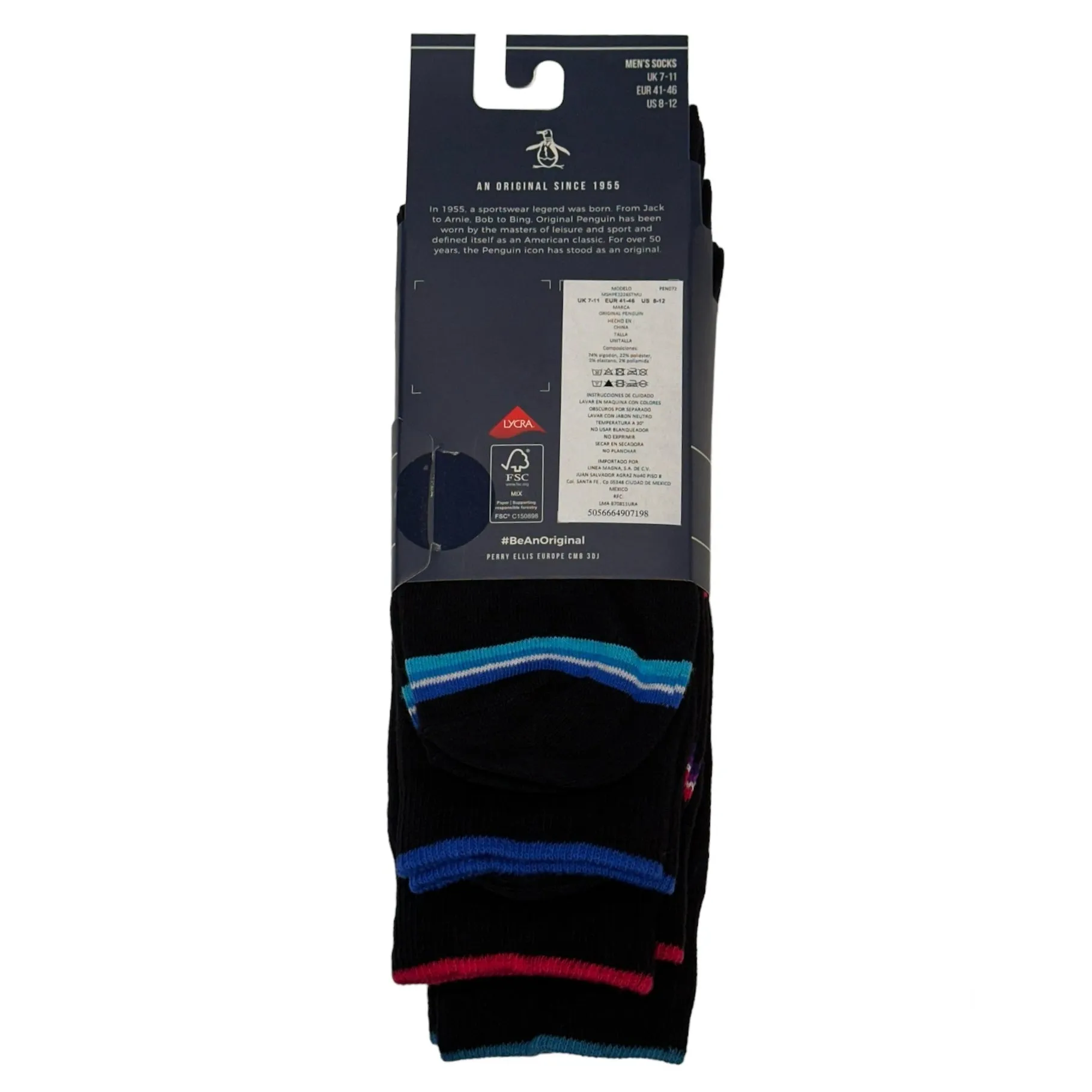 3 Pack Calcetines Negros