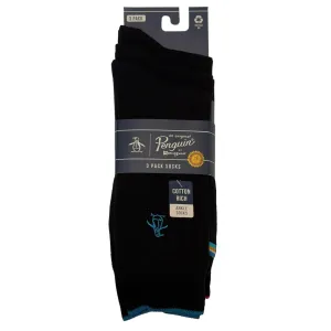 3 Pack Calcetines Negros