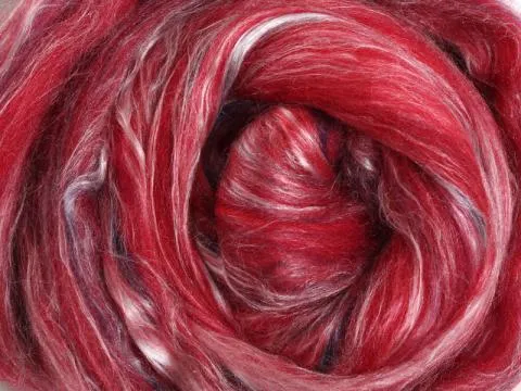 Merino Silk Roving 25g