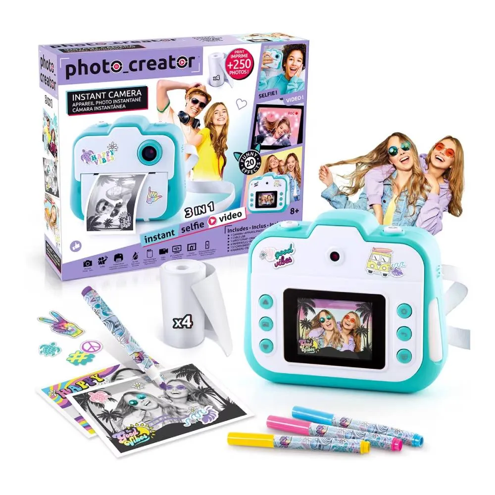Photo Creator Cámara Instantánea Canal Toys