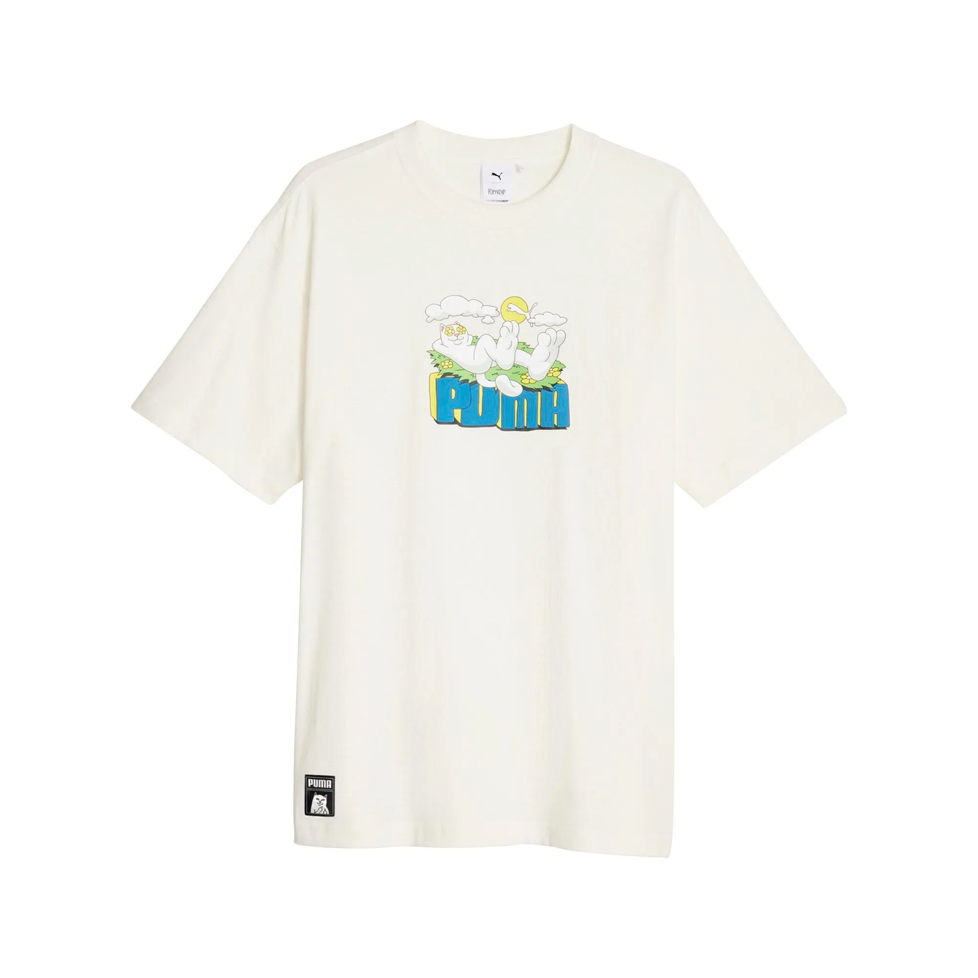 PUMA X RIPNDIP GRAPHIC TEE - Warm White