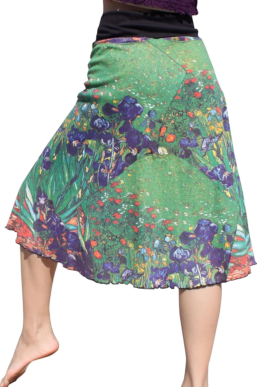 RaanPahMuang Painting Artwork Skirt Salvador Dali Monet Gustav Klimt Vincent Van Gogh