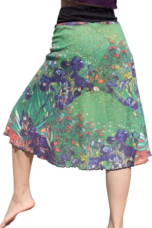 RaanPahMuang Painting Artwork Skirt Salvador Dali Monet Gustav Klimt Vincent Van Gogh