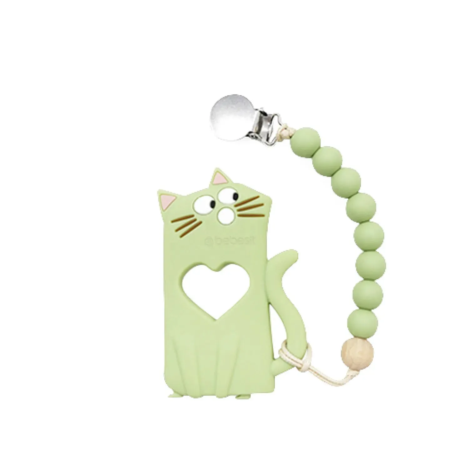 Set Alimentación March Silicona Verde, Bebesit