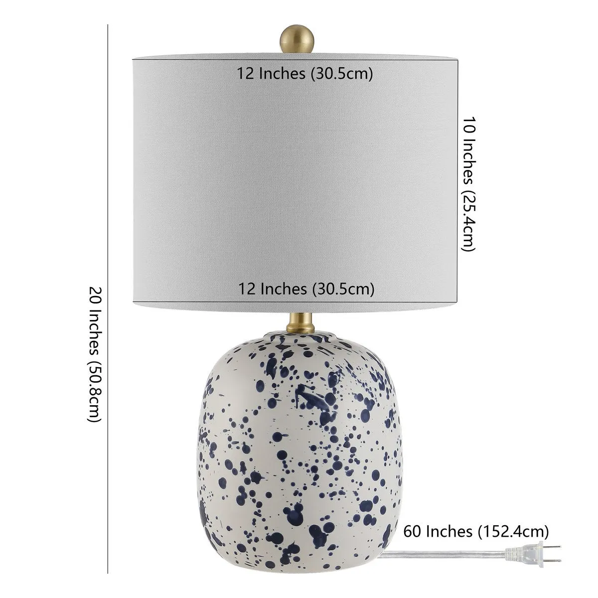 WALLACE CERAMIC TABLE LAMP