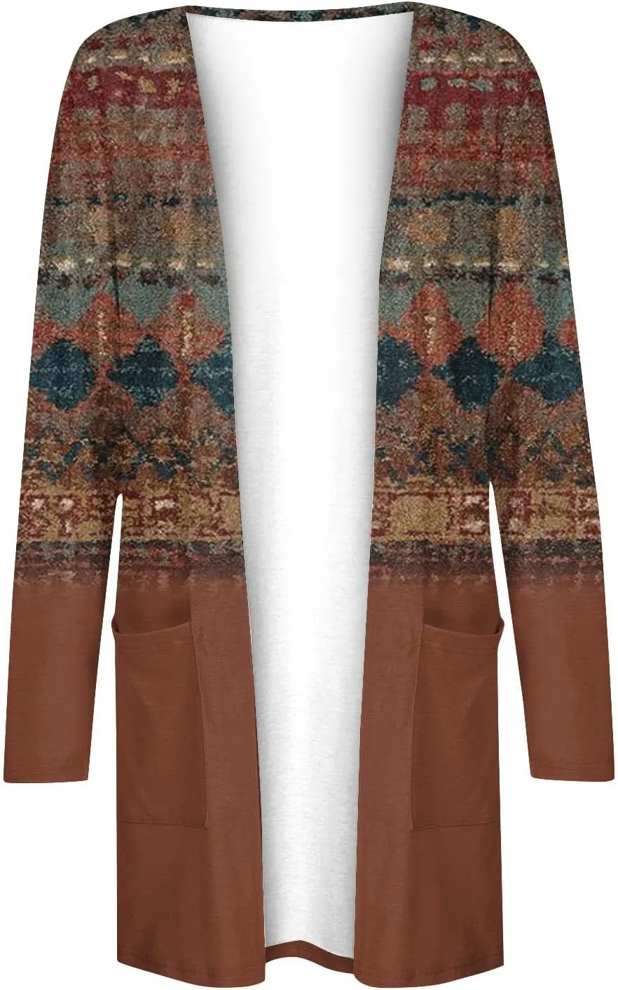 Womens Cardigans Fall 2024, Fashion with Pockets Open Front Casual Sweaters Jacket Cozy Soft Going Out Clothes